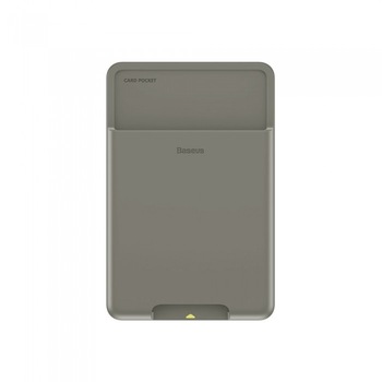 Suport telefon Baseus, Back Stick Card, Gri inchis Suport telefon Baseus, Back Stick Card, Gri inchis