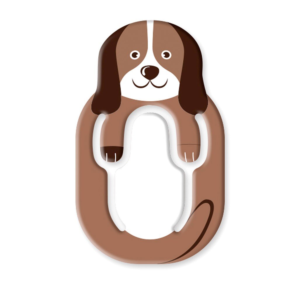 Suport telefon flexibil Caine, TG by AleXer, 8190135, maro, plastic, metal, saculet si laveta incluse