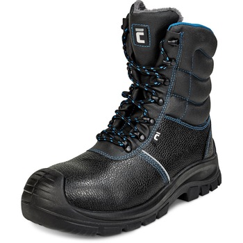 Bocanci Inalti de Protectie, Raven, S3 CI SRC , Negru/Albastru, Marimea 41 Bocanci Inalti de Protectie, Raven, S3 CI SRC , Negru/Albastru, Marimea 41