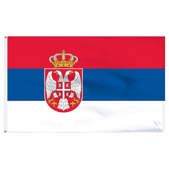 Знаме Сърбия, 90 x 150 см.