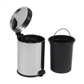 Cos gunoi inox, 5L Cos gunoi inox, 5L