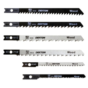 Set 10 lame fierastrau tip sabie Dekton HCS 75mm-50mm, DT80920 Set 10 lame fierastrau tip sabie Dekton HCS 75mm-50mm, DT80920