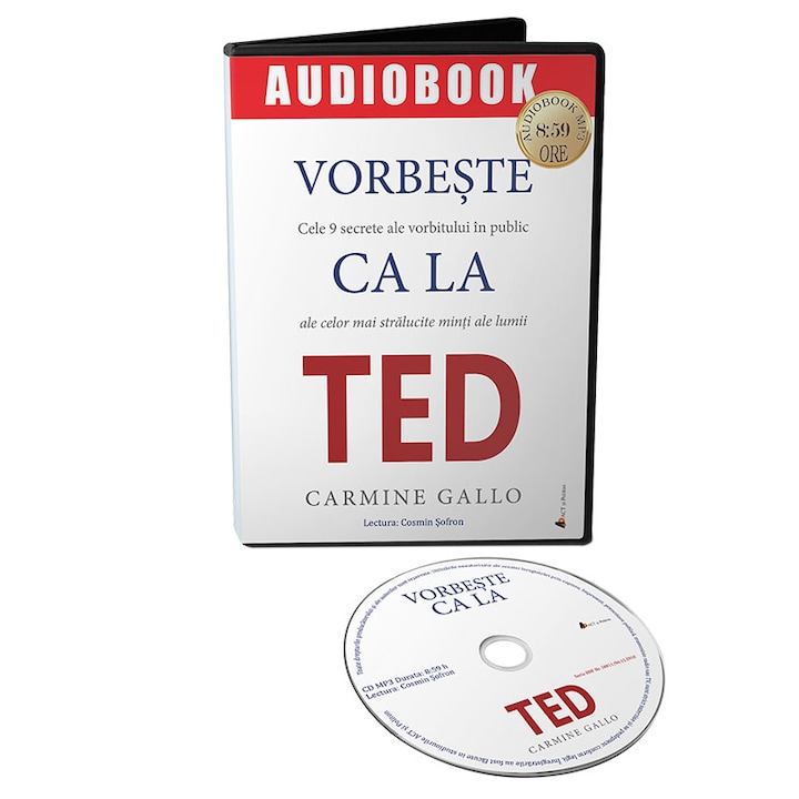 Audiobook. Vorbeste Ca La Ted - Carmine Gallo