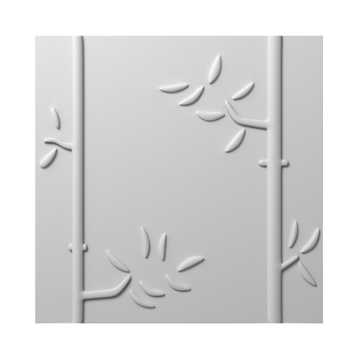Panel Decorativ 3D, Model Anonns , Culoare Nature, Dimensiuni 50 x 50 cm