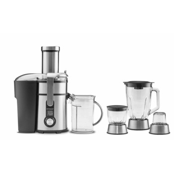 Storcator de fructe 4 in 1 Gastroback 40152, 1300 W, Capacitate 1.5 l, 5 nivele de viteza, Negru/Inox Storcator de fructe 4 in 1 Gastroback 40152, 1300 W, Capacitate 1.5 l, 5 nivele de viteza, Negru/Inox