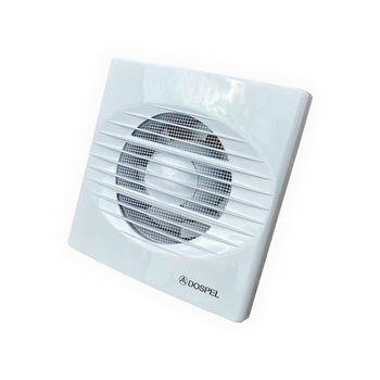 Ventilator standard dospel 100mm ,plasa anti-insecte ,debit 100 mc/h ,culoare alb Ventilator standard dospel 100mm ,plasa anti-insecte ,debit 100 mc/h ,culoare alb