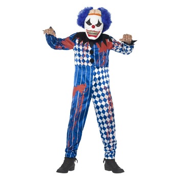 Costum clown sinistru 7-9 ani BRUNO Costum clown sinistru 7-9 ani BRUNO