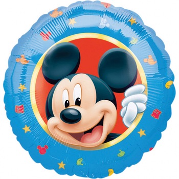 Balon Folie Mickey Mouse, 43cm, AMS 10958 01 Balon Folie Mickey Mouse, 43cm, AMS 10958 01