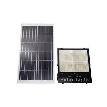 Proiector solar 660LED IP65 200W 10.000 LM cu telecomanda - 3 moduri de iluminare Proiector solar 660LED IP65 200W 10.000 LM cu telecomanda - 3 moduri de iluminare