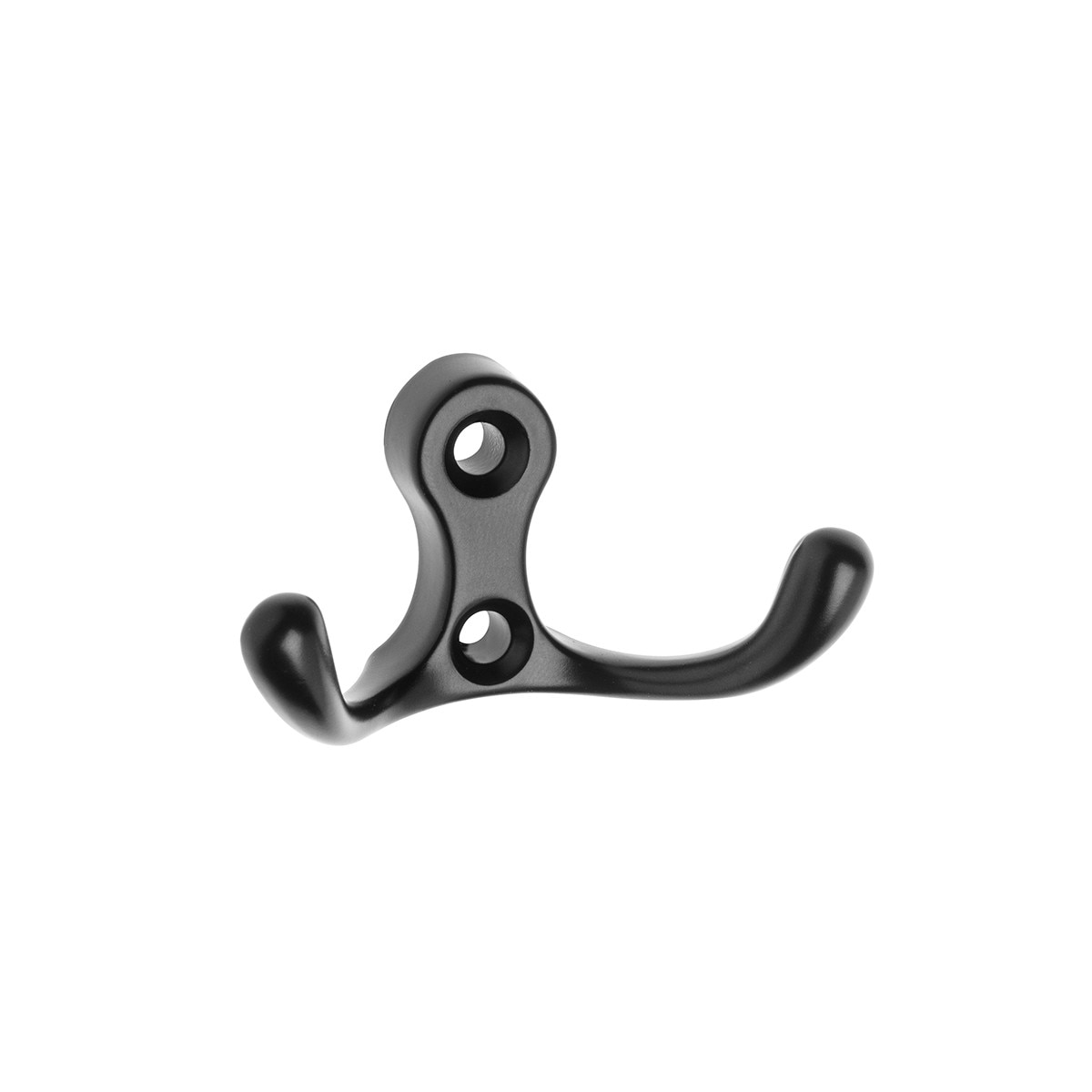 Cuier clasic K24, negru, H 30 mm