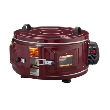 Cuptor Electric rotund XL Zilan 3697, Putere 1400W, 250 de grade, 40L Cuptor Electric rotund XL Zilan 3697, Putere 1400W, 250 de grade, 40L