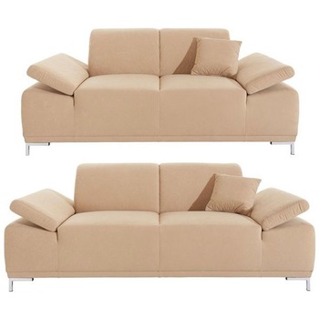 Set 2 Canapele Saba Fix 3 loc.+2 loc. Stofa Bej Domo 210 × 82 × 89 cm Set 2 Canapele Saba Fix 3 loc.+2 loc. Stofa Bej Domo 210 × 82 × 89 cm