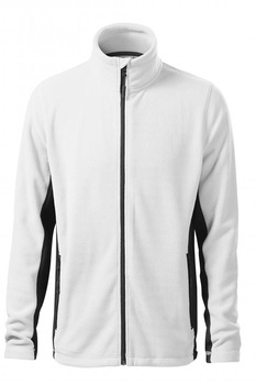 Jacheta fleece pentru barbati Frosty, alb, marime XL Jacheta fleece pentru barbati Frosty, alb, marime XL