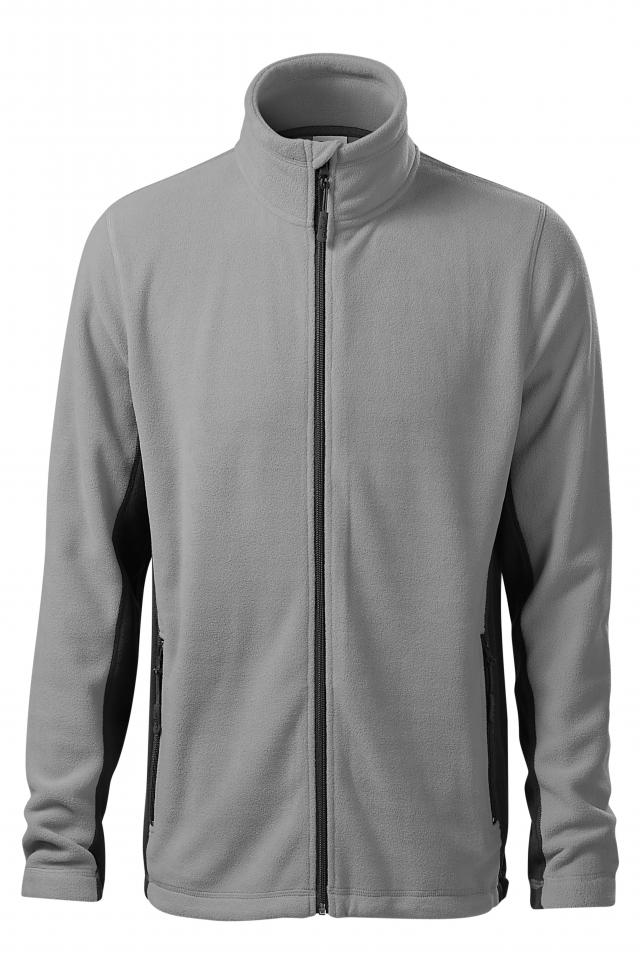 Jacheta fleece pentru barbati Frosty, gri cenusiu, marime S