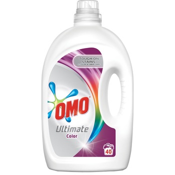 Detergent lichid rufe Omo Ultimate Color, 2 L, 40 spalari Detergent lichid rufe Omo Ultimate Color, 2 L, 40 spalari