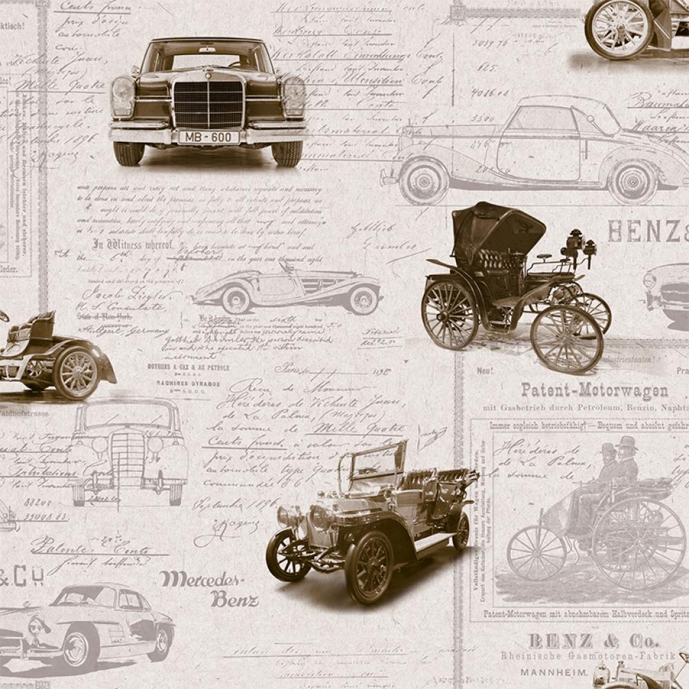 Tapet DEGRETS 576-02 Duplex Retro bej sizes 0.53m x 10.05m = 5.3 mp