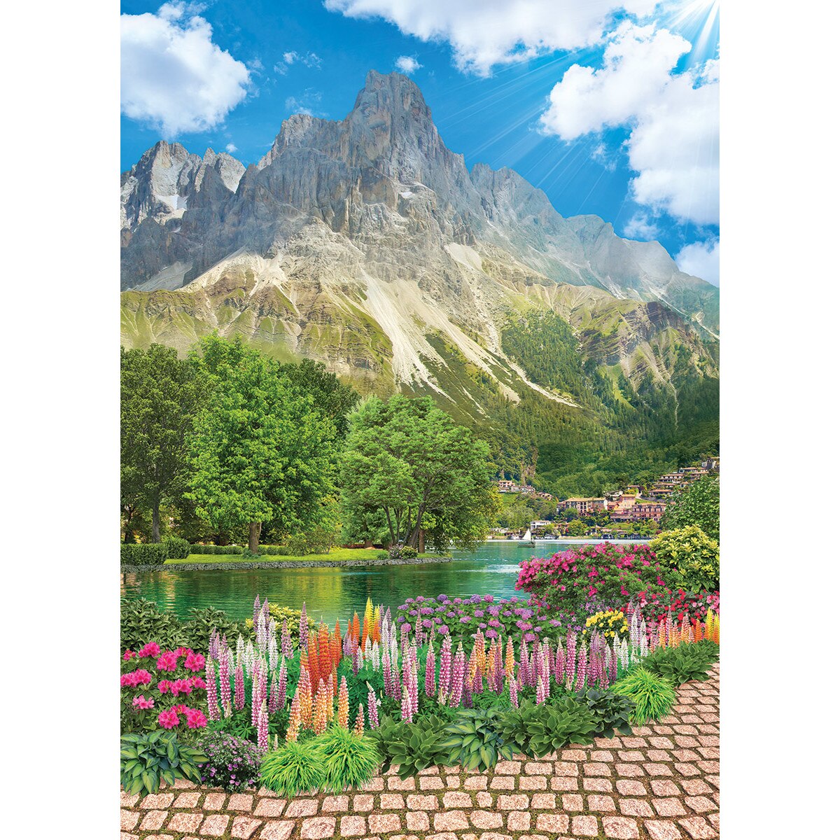 Fototapet DEGRETS 84595 Lupinele din padure 272x194cm