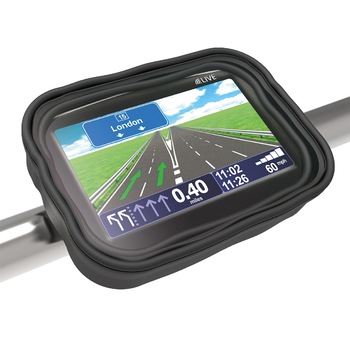Suport GPS pentru ghidon moto OXFORD, negru Suport GPS pentru ghidon moto OXFORD, negru