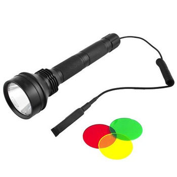 SET Lanterna vanatoare led XM-L T6 cu filtre color BL-Q2808 SET Lanterna vanatoare led XM-L T6 cu filtre color BL-Q2808