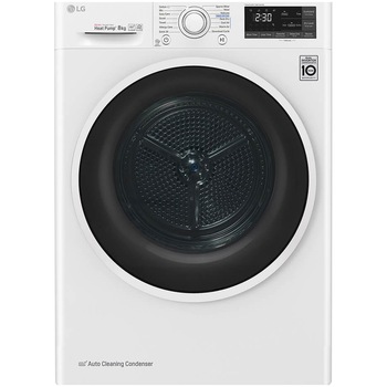 Uscator de rufe LG RC80U2AV4Q, Pompa de caldura, 8 kg, 14 programe, Clasa A+++, Smart Diagnosis, WiFi, Alb Uscator de rufe LG RC80U2AV4Q, Pompa de caldura, 8 kg, 14 programe, Clasa A+++, Smart Diagnosis, WiFi, Alb