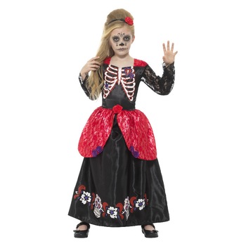 Costum schelet Day of the Dead 4-6 ani Costum schelet Day of the Dead 4-6 ani