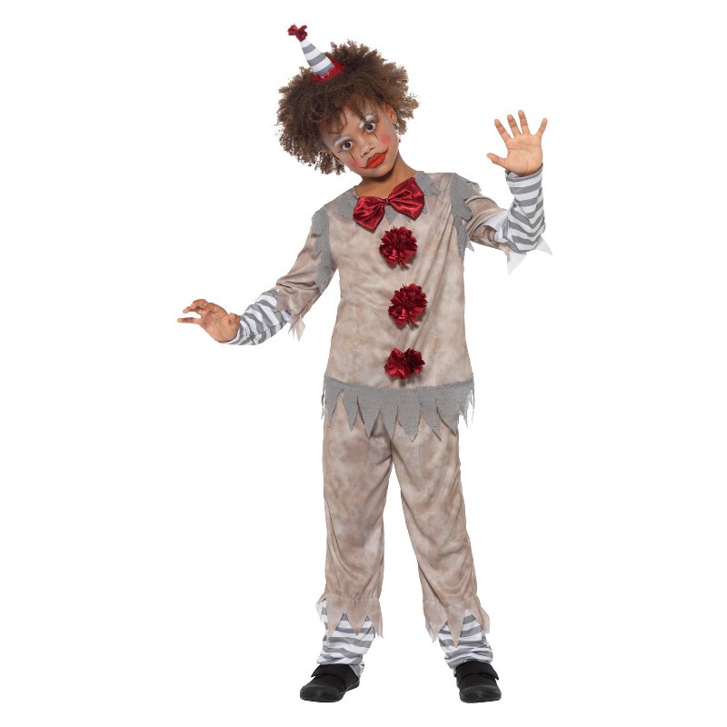Costum clown vintage baieti 4-6 ani BRUNO
