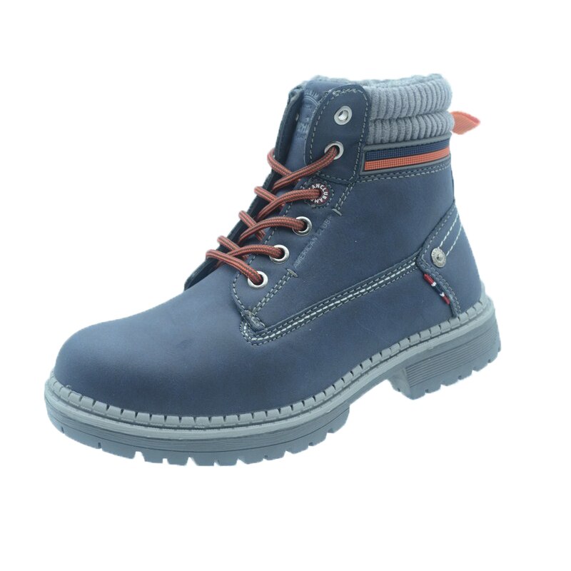 Ghete imblanite baieti American Club RH41/19-B Multicolor