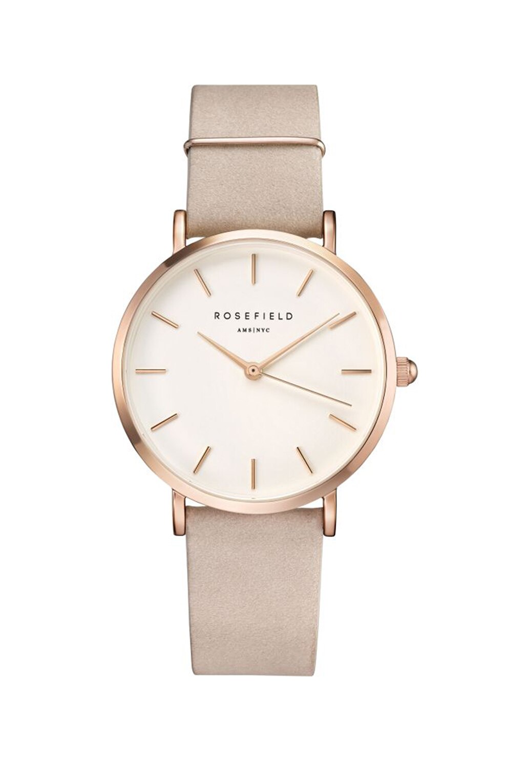 Rosefield, Ceas analog rotund, Auriu deschis