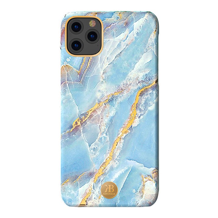 Husa iPhone 11 Kingxbar Marble Blue