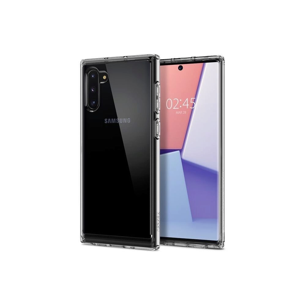 Husa Antisoc Spigen Crystal Hybrid pentru Samsung Galaxy Note 10, Transparenta