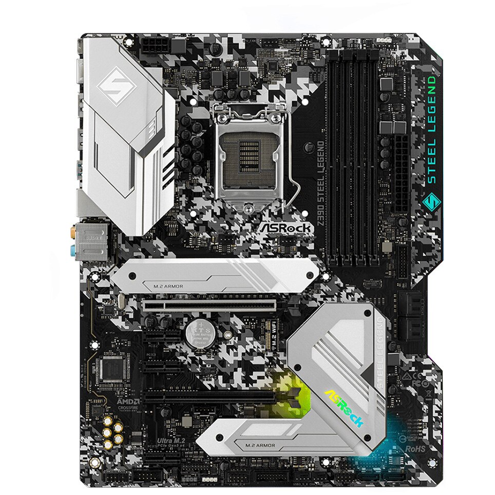 Placa de baza ASRock Z390 Steel Legend, Socket 1151