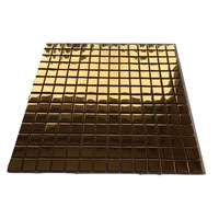 Mozaic M KOMERS, Luxury, 30 x 30 cm, Auriu