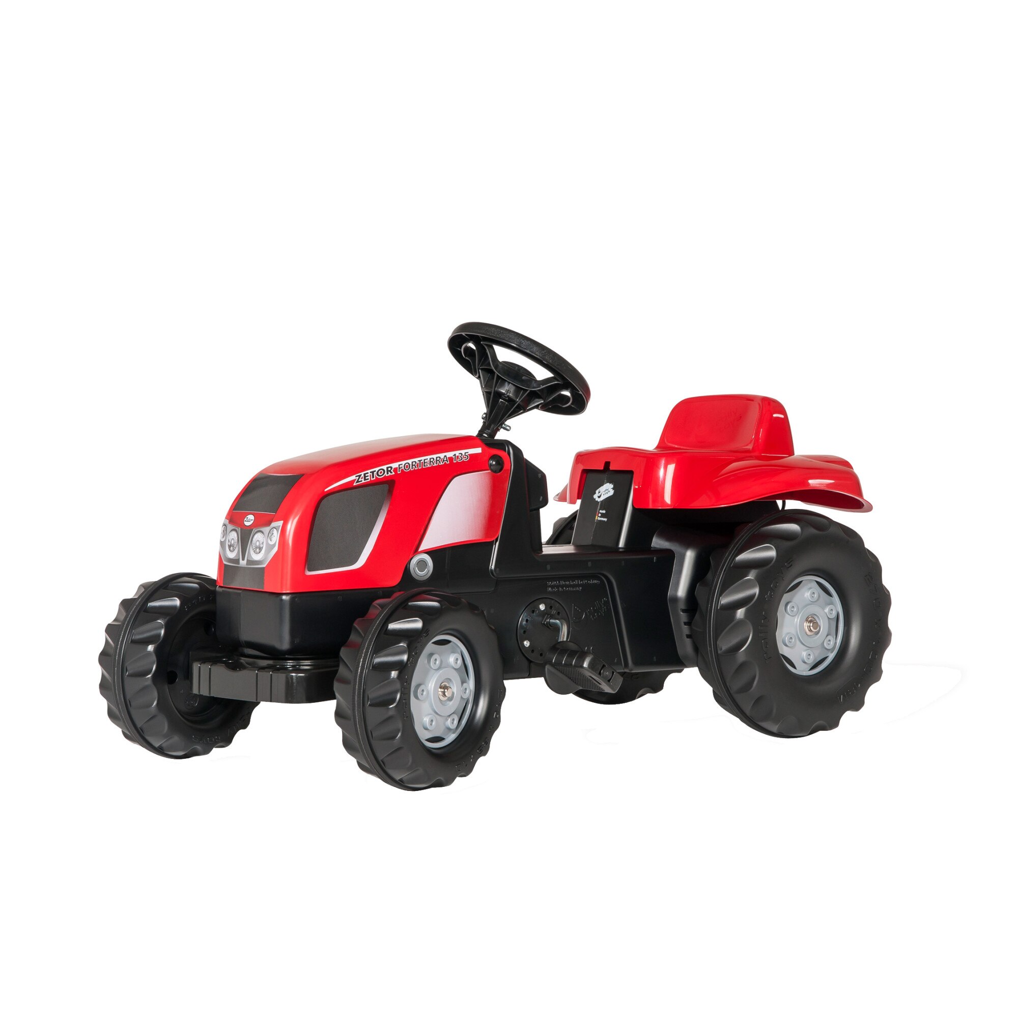 Tractor Zetor Forterra 135 Rosu Rolly Toys cu pedale