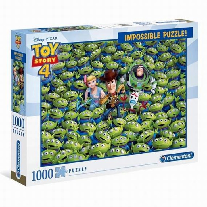 Clementoni 1000 db-os puzzle - A lehetetlen puzzle - Toy Story 4 (39499)