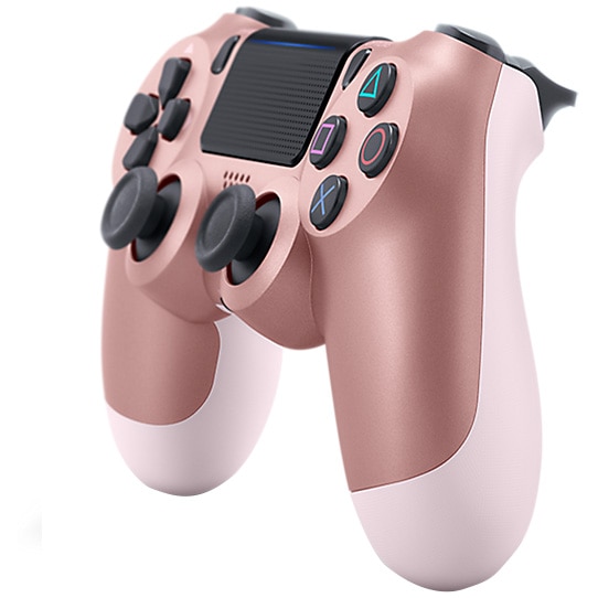 Ps4 dualshock controller rose on sale gold