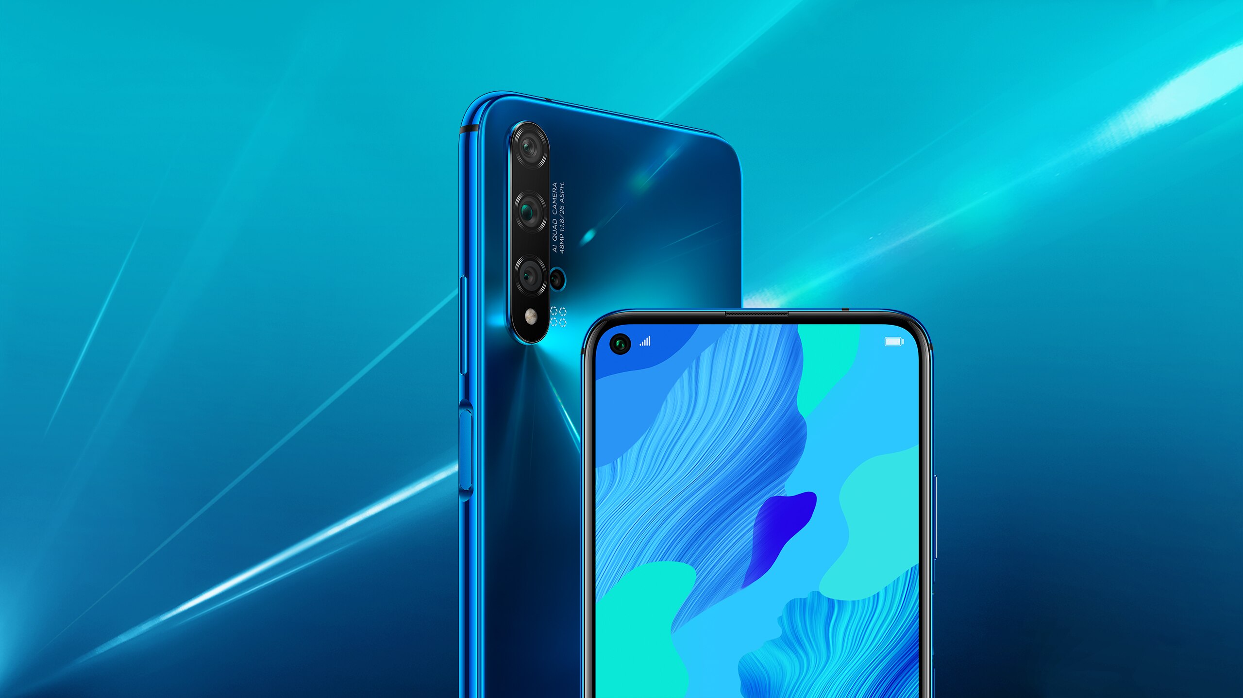 Telefon mobil Huawei Nova 5T, Dual SIM, 128GB, 6GB RAM, 4G, Crush