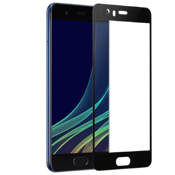 Üvegvédő Huawei P10 Plus, 5D, teljes ragasztás