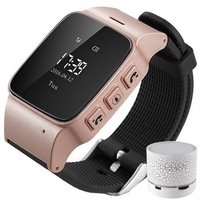ceas gps copii si seniori iuni u100 telefon incorporat pedometru notificari wi-fi rose gold boxa cadou imagen 36_0_
0