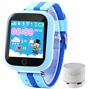 Ceas Smartwatch Copii Iuni Kid601 Telefon Incorporat Gps Alarma Sos Jocuri Blue Emag Ro
