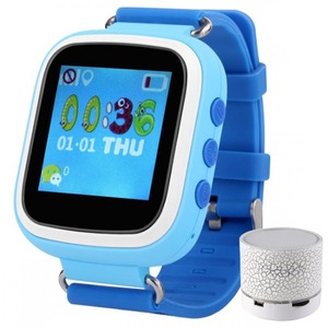Ceas Smartwatch Copii Iuni Kid90 Telefon Incorporat Gps Buton Sos Blue Emag Ro