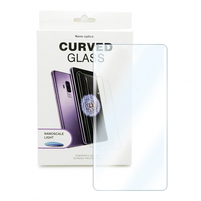 Folie de protectie 5D LIQUID GLASS pentru Samsung Galaxy Note 10 Plus, UV lamp, Clear
