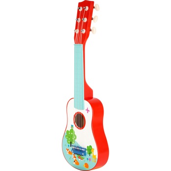 Chitara Din Lemn Copii Little Fox, Legler, 53 cm Chitara Din Lemn Copii Little Fox, Legler, 53 cm