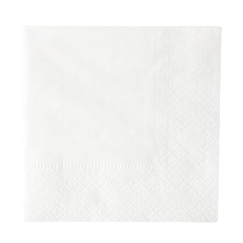 Servetele biodegradabile albe, 2 straturi, 24x24 cm, set 200 buc Servetele biodegradabile albe, 2 straturi, 24x24 cm, set 200 buc