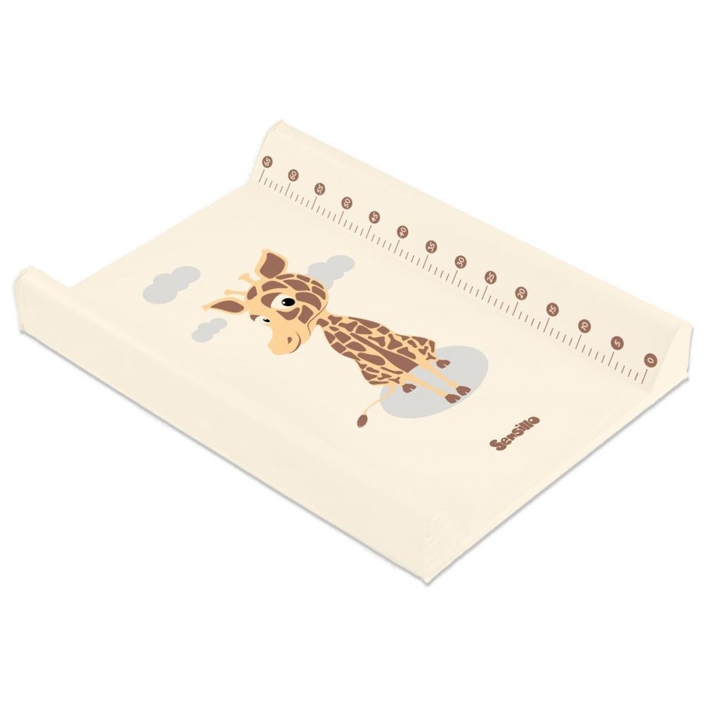Saltea de infasat rigida Sensillo Africa Girafa 70x49 cm