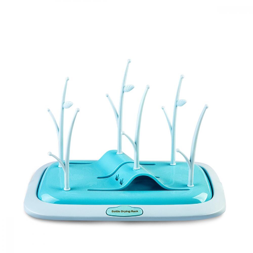 Suport pentru uscare biberoane Drying Rack Coral Blue