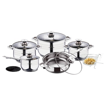 Set gatit 13 piese Blaumann Gourmet Line BL-3165, inductie Set gatit 13 piese Blaumann Gourmet Line BL-3165, inductie