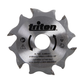 Disc profesional lemn, 100x22x3.92mm, Triton Disc profesional lemn, 100x22x3.92mm, Triton