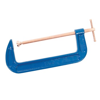 Presa semiprofesionala tip C, heavy-duty, 250mm, placat cupru, Silverline Presa semiprofesionala tip C, heavy-duty, 250mm, placat cupru, Silverline