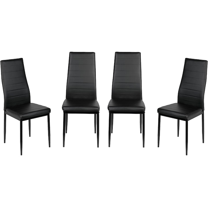 черни трапезни столове