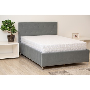 Saltea ortopedica SOMNART, Ultrasleep, 180x200x17cm, spuma poliuretanica, husa detasabila cu fermoar, fermitate medie Saltea ortopedica SOMNART, Ultrasleep, 180x200x17cm, spuma poliuretanica, husa detasabila cu fermoar, fermitate medie